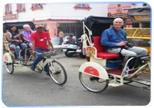 Rickshaw Ride in Old Delhi